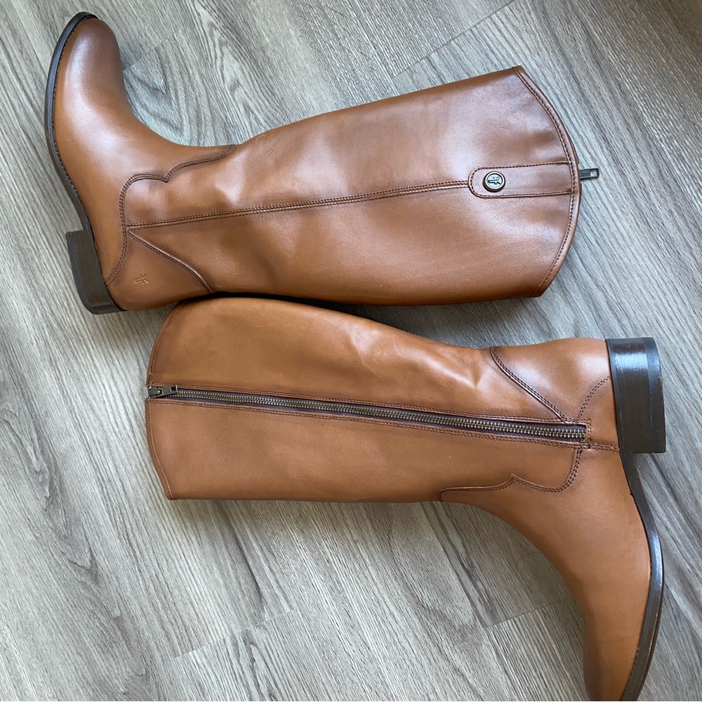 FRYE Marissa Medallion Inside Zip Tall Boot - Picture 3 of 12